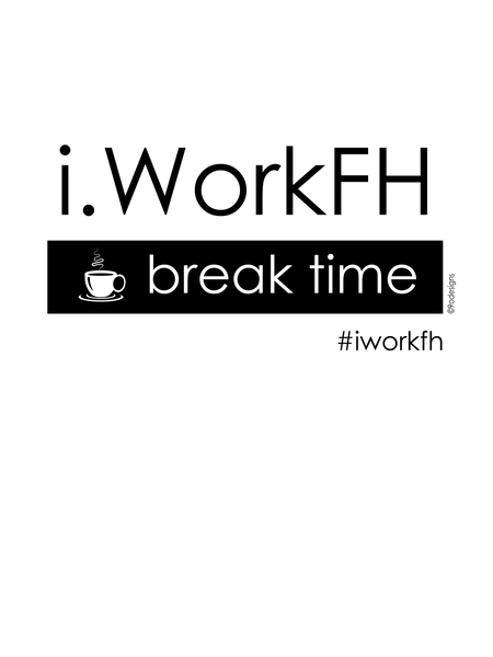 Break time men's fitted tee - 9 odesigns