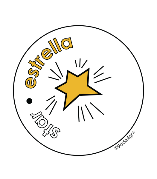 Star – Estrella toddler tee - 9 odesigns
