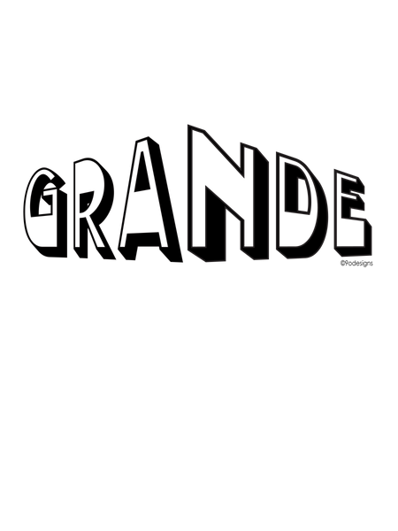 Grande Unisex tee - 9 odesigns