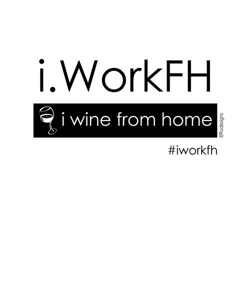 i wine from home Unisex tee - 9 odesigns