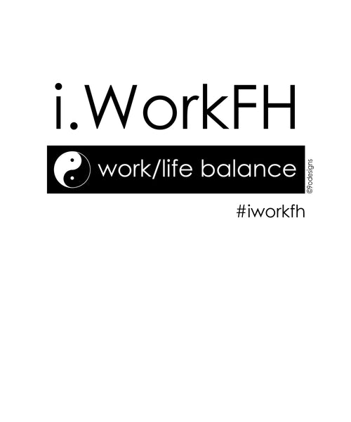 Work/life balance Unisex tee - 9 odesigns