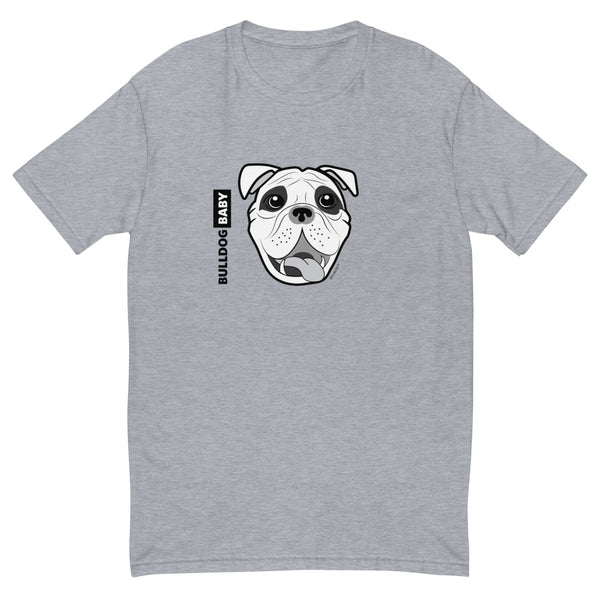 Bulldog Baby men's fitted tee - 9 odesigns