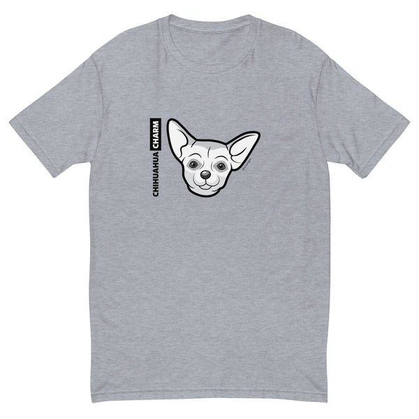 Chihuahua Charm men's fitted tee - 9 odesigns