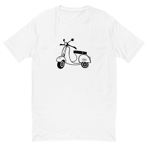Vespa men's fitted tee - 9 odesigns