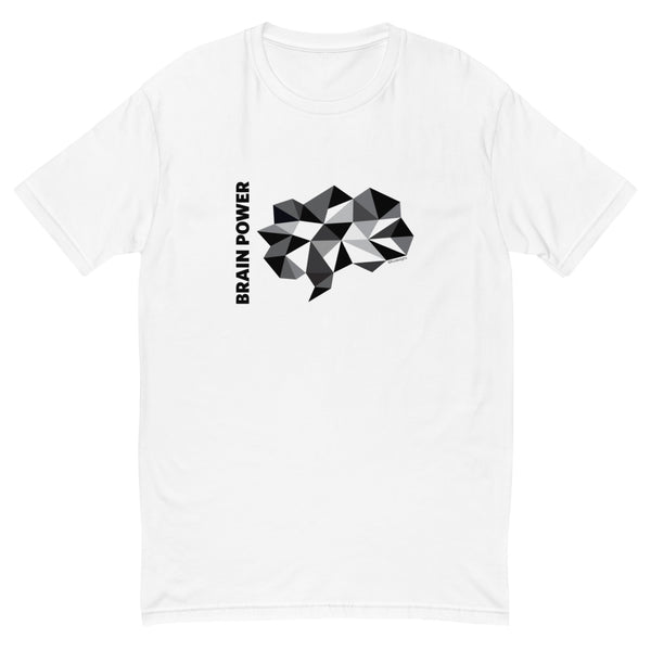 Brain power men's fitted tee - 9 odesigns