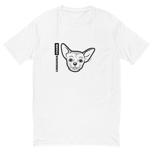 Chihuahua Charm men's fitted tee - 9 odesigns