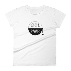 Grl Pwr women's fashion fit tee - 9 odesigns