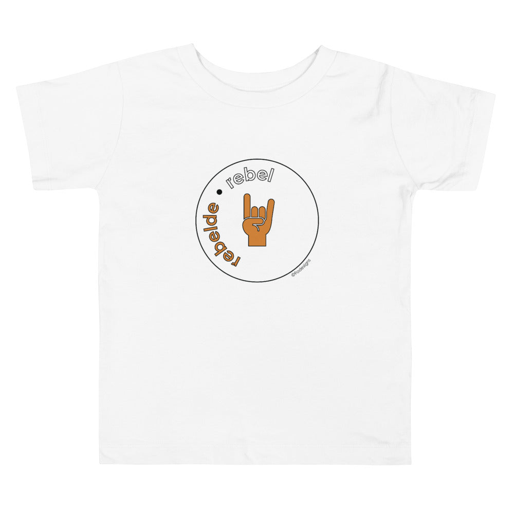 Rebelde – Rebel toddler tee - 9 odesigns