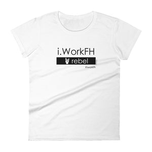 Rebel women's fashion fit tee - 9 odesigns