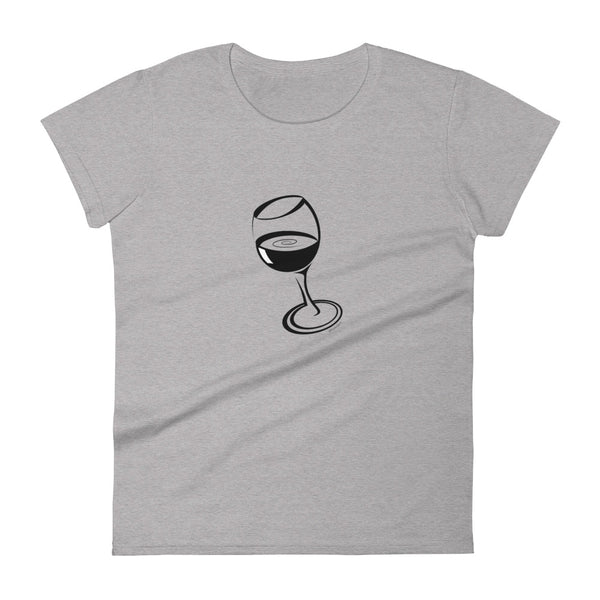 Wine women's fashion fit tee - 9 odesigns