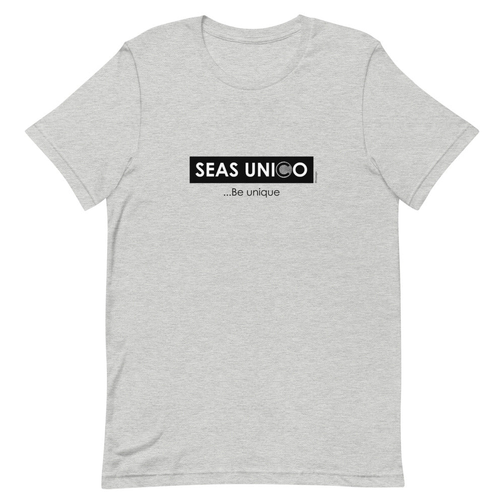 Seas unico, Be unique Unisex tee (male) - 9 odesigns