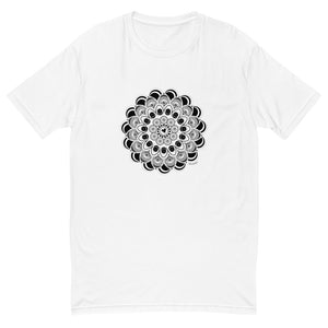 Mandala men's fitted tee - 9 odesigns