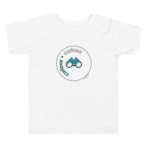 Curiosa – Curious (girl) toddler tee - 9 odesigns