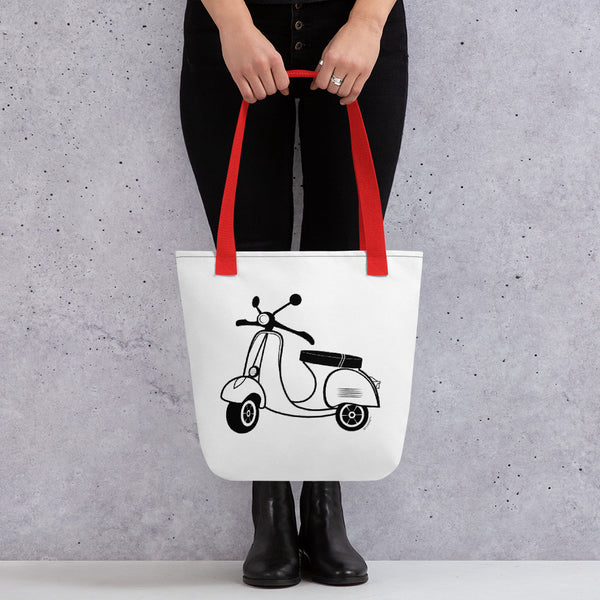 Vespa shoulder tote bag - 9 odesigns