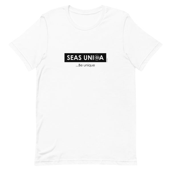 Seas unica, Be unique Unisex tee (female) - 9 odesigns