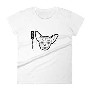 Chihuahua Charm women's fashion fit tee - 9 odesigns