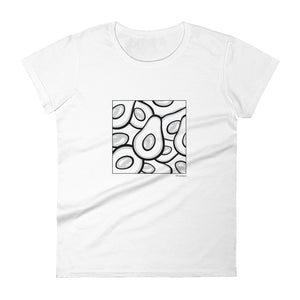 Avocado women's fashion fit tee - 9 odesigns