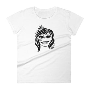 Barcelona girl women's fashion fit tee - 9 odesigns