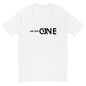 We are one men's fitted tee - 9 odesigns