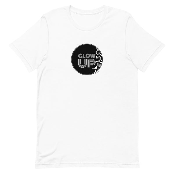 Glow up Unisex tee - 9 odesigns