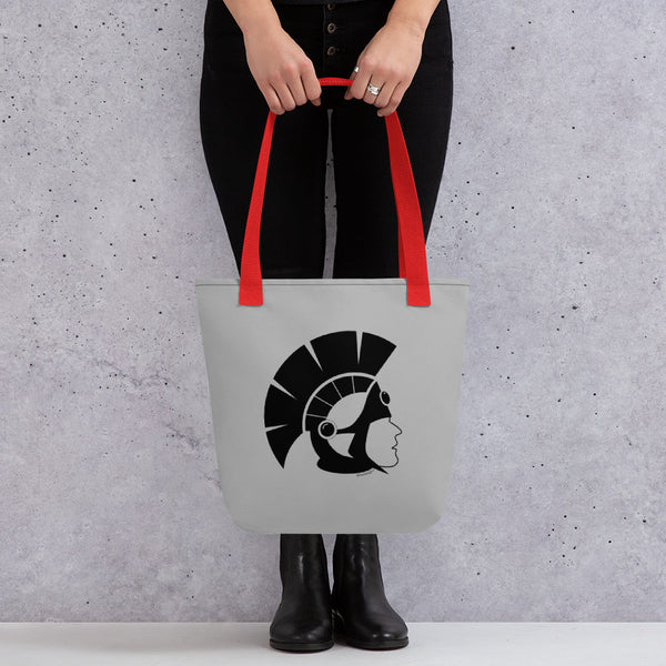Warrior shoulder tote bag - 9 odesigns