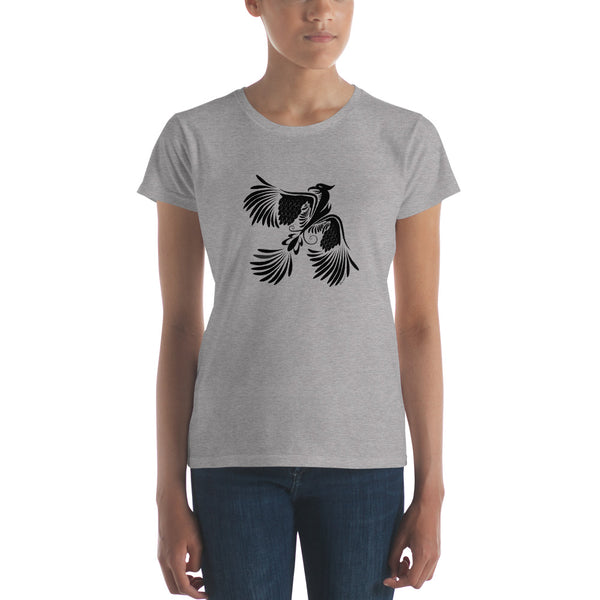 Phoenix firebird women's fashion fit tee - 9 odesigns