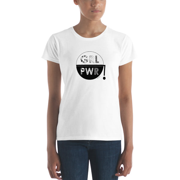 Grl Pwr women's fashion fit tee - 9 odesigns