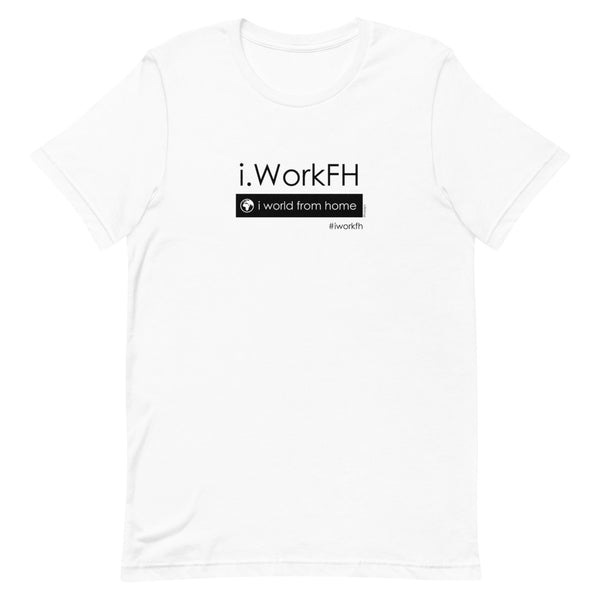 i world from home Unisex tee - 9 odesigns