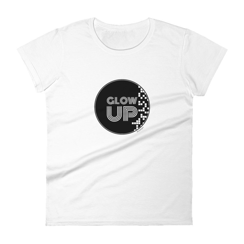 Glow Up women's fashion fit tee - 9 odesigns