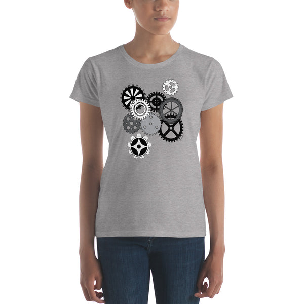 Gear women's fashion fit tee - 9 odesigns