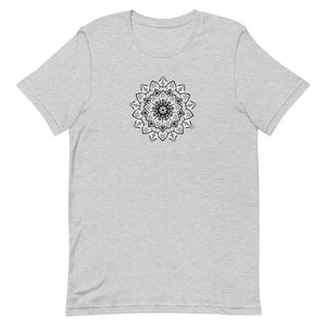 Mandala flower Unisex tee - 9 odesigns