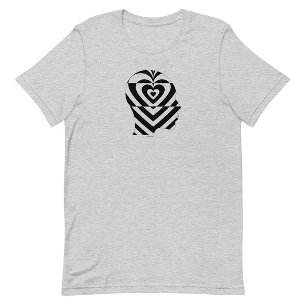 Profile human heart Unisex tee - 9 odesigns