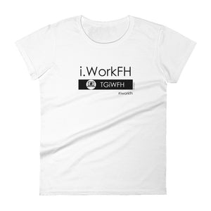 TGiWFH women's fashion fit tee - 9 odesigns