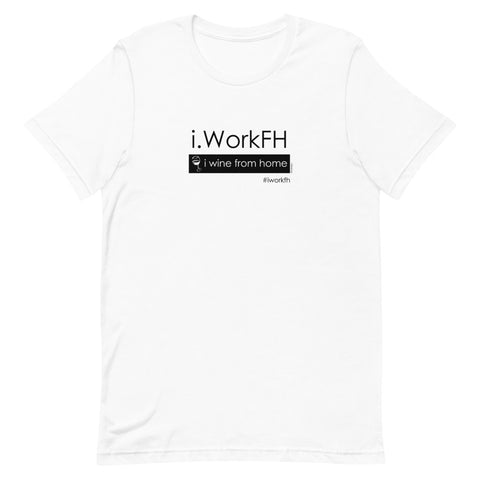 i wine from home Unisex tee - 9 odesigns