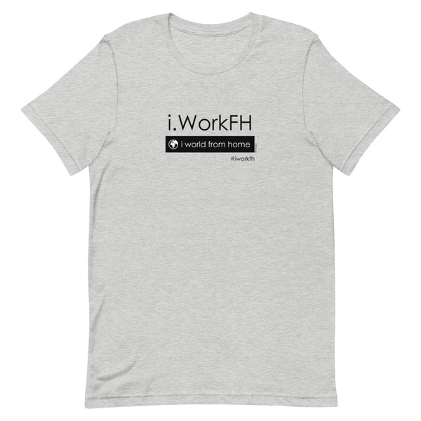 i world from home Unisex tee - 9 odesigns