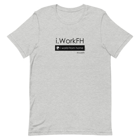 i world from home Unisex tee - 9 odesigns