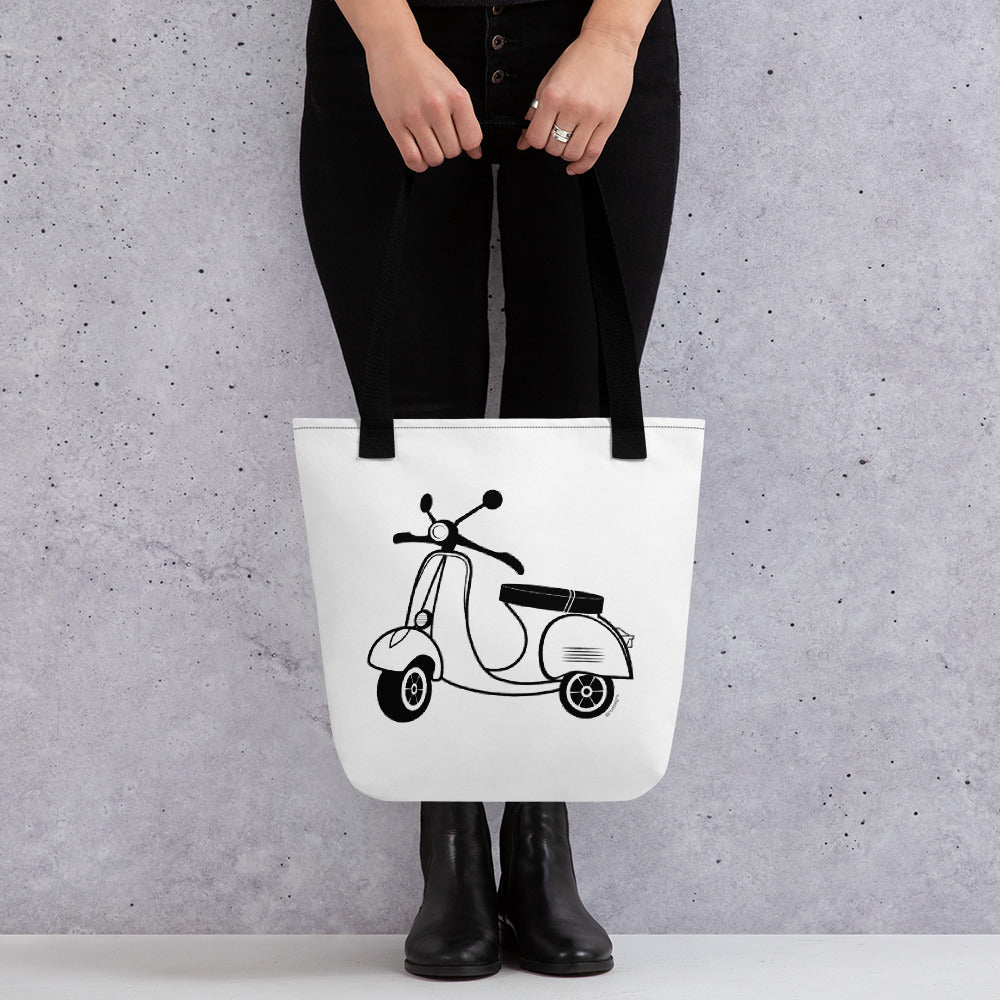 Vespa shoulder tote bag - 9 odesigns