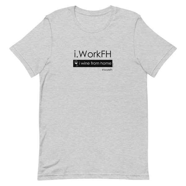 i wine from home Unisex tee - 9 odesigns