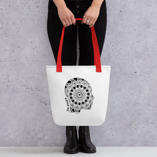Be kind shoulder tote bag - 9 odesigns