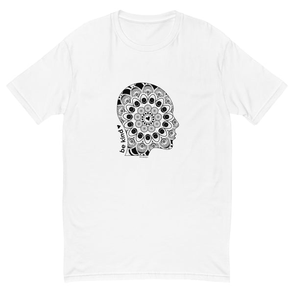 Be kind mandala men's fitted tee - 9 odesigns