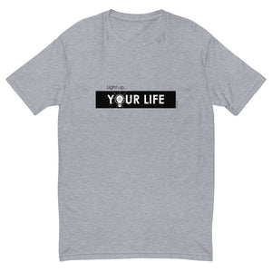 Light up your life men's fitted tee - 9 odesigns