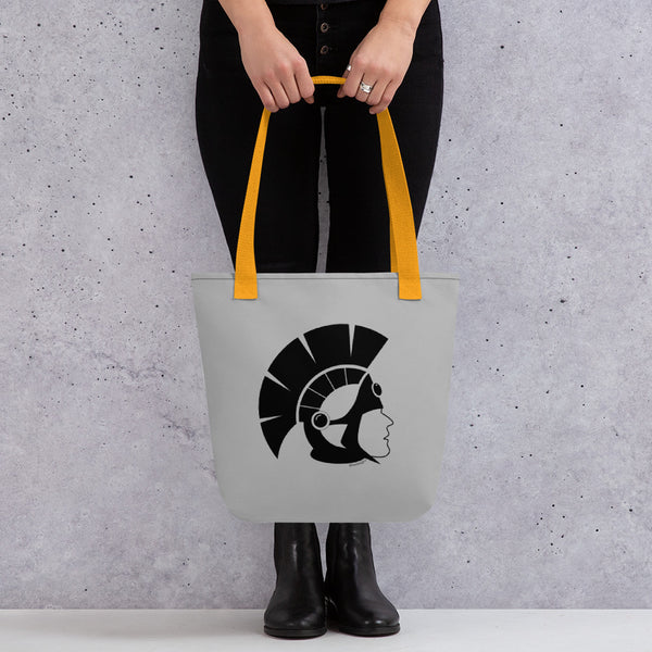 Warrior shoulder tote bag - 9 odesigns