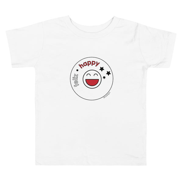 Feliz – Happy toddler tee - 9 odesigns