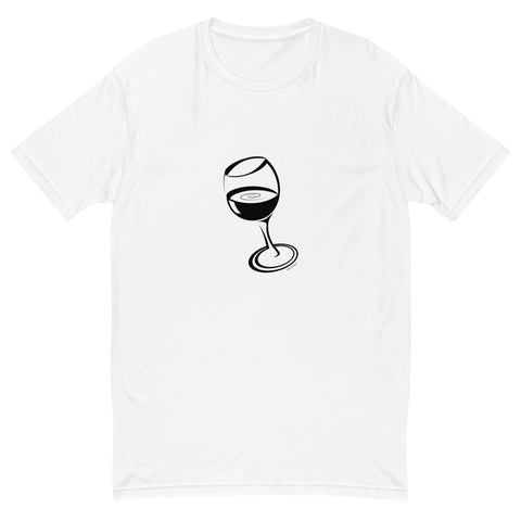 Wine men's fitted tee - 9 odesigns