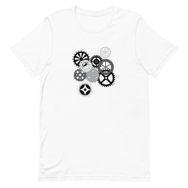 Gear Unisex tee - 9 odesigns