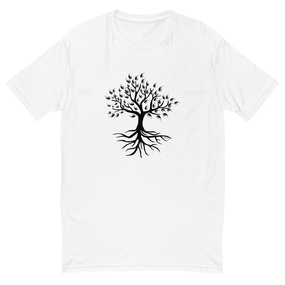 Mindset tree men's fitted tee - 9 odesigns