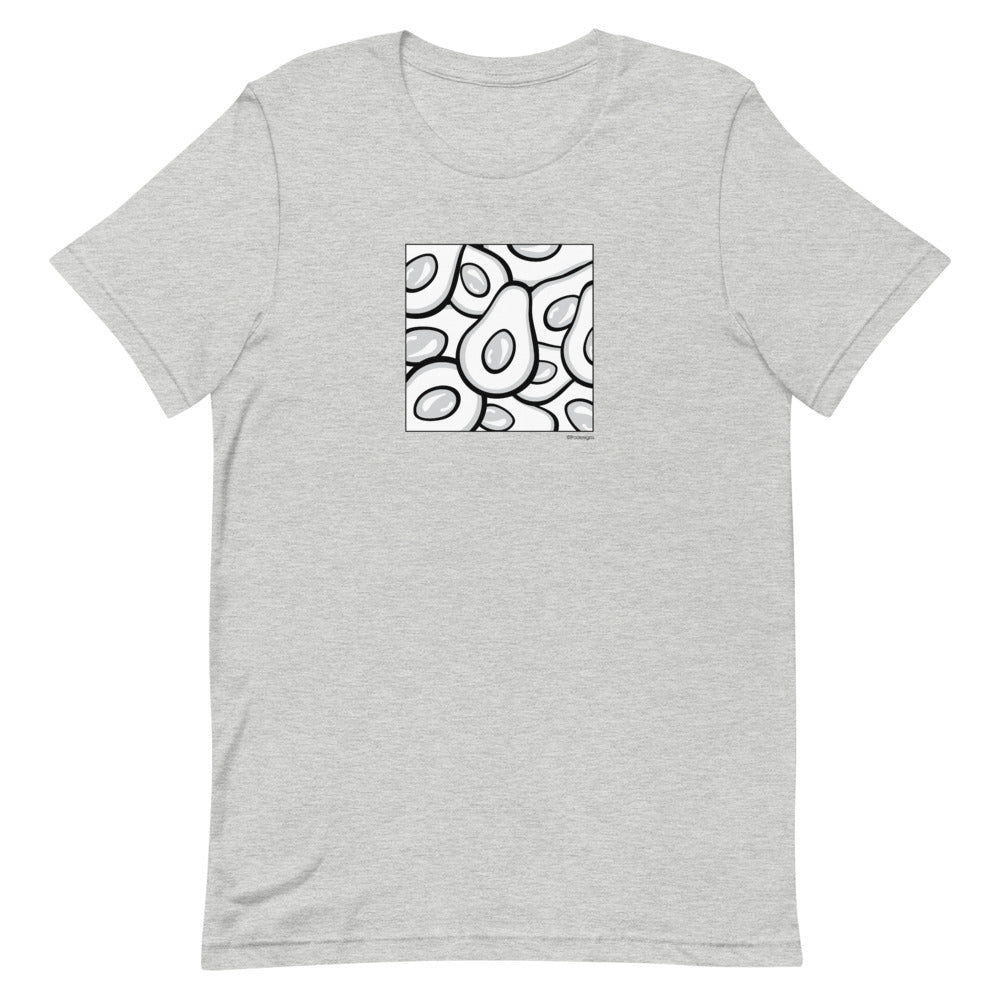 Avocado Unisex tee - 9 odesigns