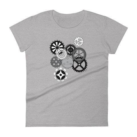 Gear women's fashion fit tee - 9 odesigns