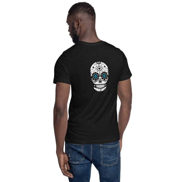 Special edition Unisex Sugar skull pocket tee - 9 odesigns