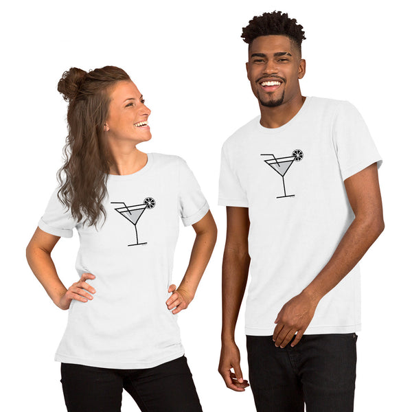 Martini Unisex tee - 9 odesigns